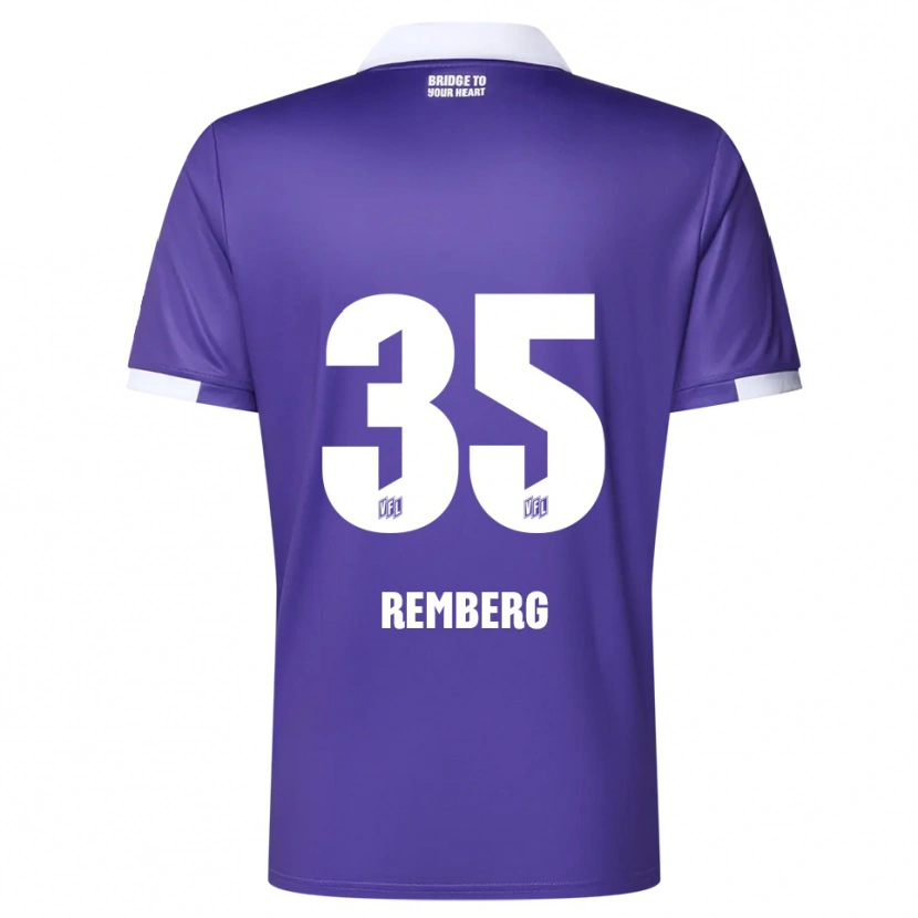 Danxen Kid Mats Remberg #35 Purple White Home Jersey 2025/26 T-Shirt