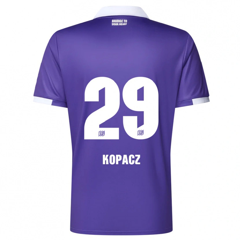 Danxen Kid David Kopacz #29 Purple White Home Jersey 2025/26 T-Shirt