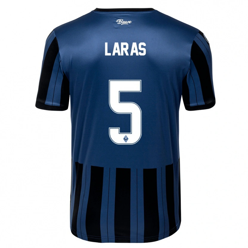 Danxen Kid Noah Laras #5 Blue Gray Black Home Jersey 2025/26 T-Shirt