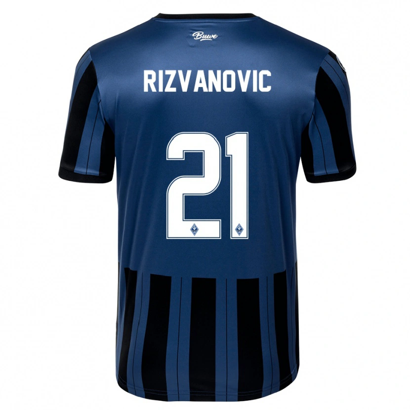 Danxen Kid Adnan Rizvanovic #21 Blue Gray Black Home Jersey 2025/26 T-Shirt