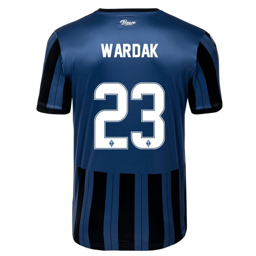 Danxen Kid Yusuf Wardak #23 Blue Gray Black Home Jersey 2025/26 T-Shirt