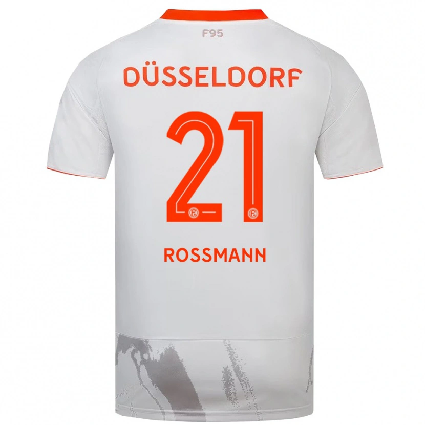 Danxen Kid Tim Rossmann #21 White Orange Away Jersey 2025/26 T-Shirt