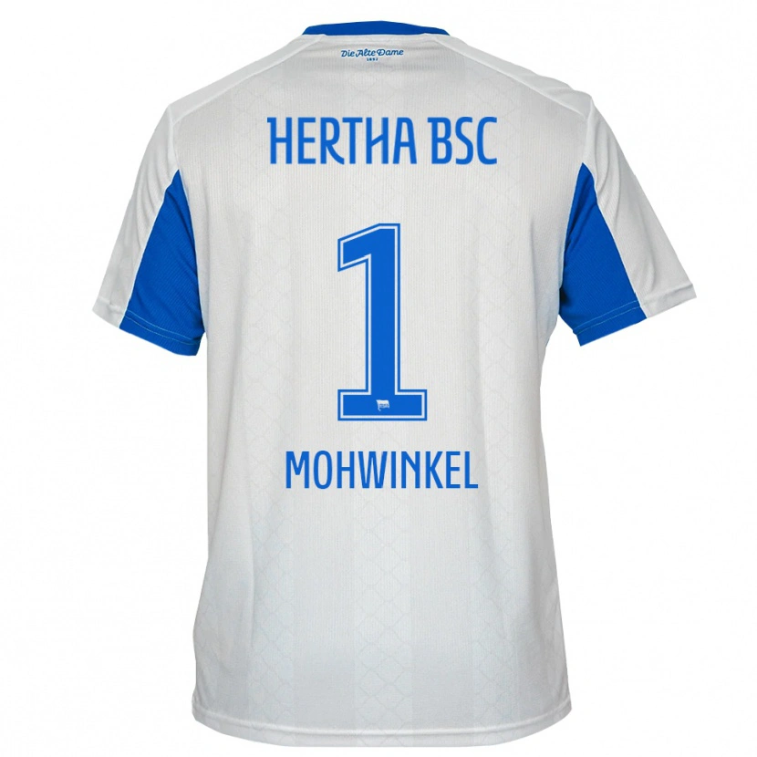 Danxen Kid Maximilian Mohwinkel #1 White Blue Away Jersey 2025/26 T-Shirt