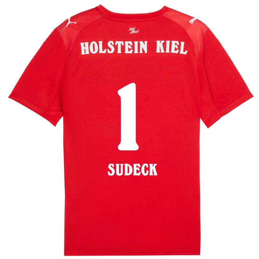 Danxen Kid Thore-Liam Sudeck #1 Red Blue Away Jersey 2025/26 T-Shirt