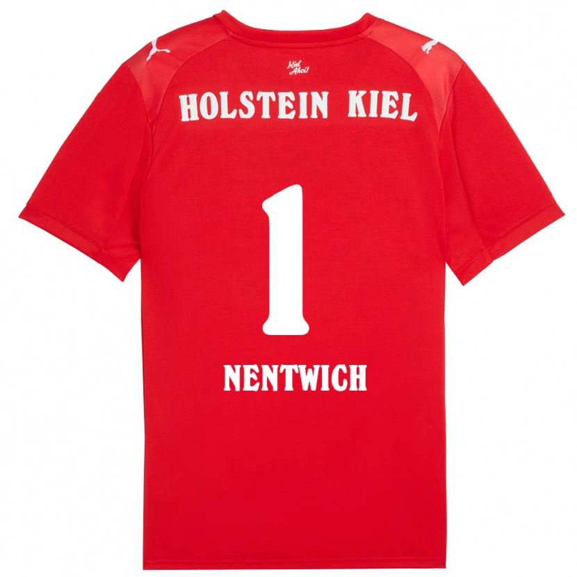 Danxen Kid Emma Nentwich #1 Red Blue Away Jersey 2025/26 T-Shirt
