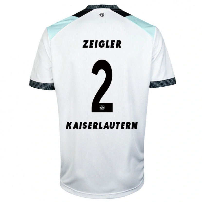 Danxen Kid Tyrese Zeigler #2 White Black Away Jersey 2025/26 T-Shirt