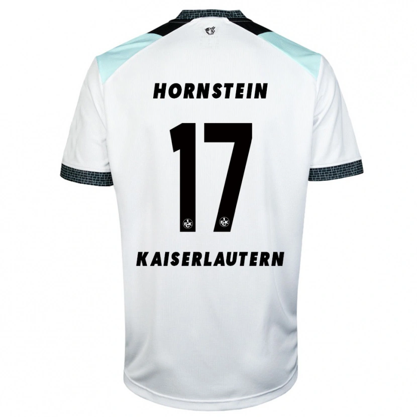 Danxen Kid Joel Hornstein #17 White Black Away Jersey 2025/26 T-Shirt