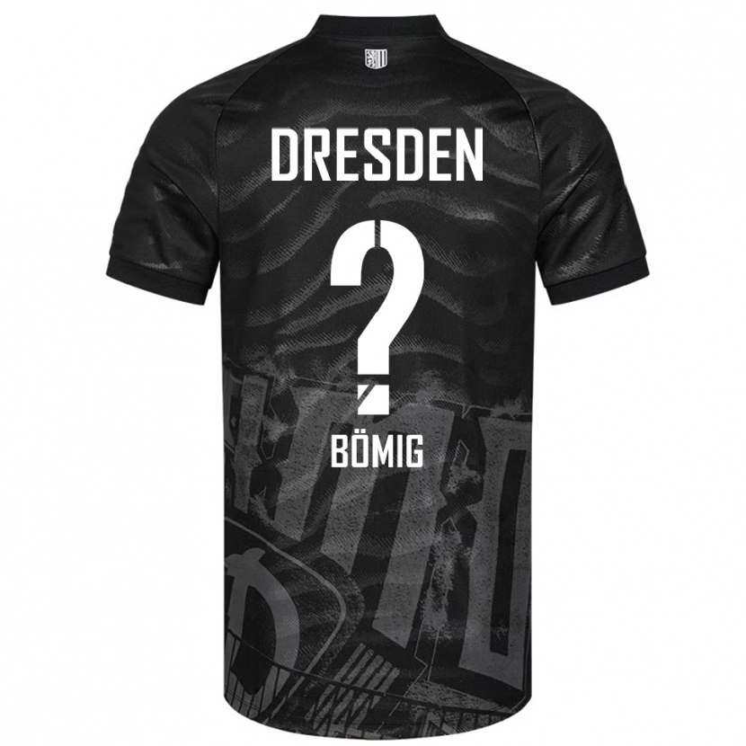 Danxen Kid Sarah Bömig #0 Black Gray Away Jersey 2025/26 T-Shirt