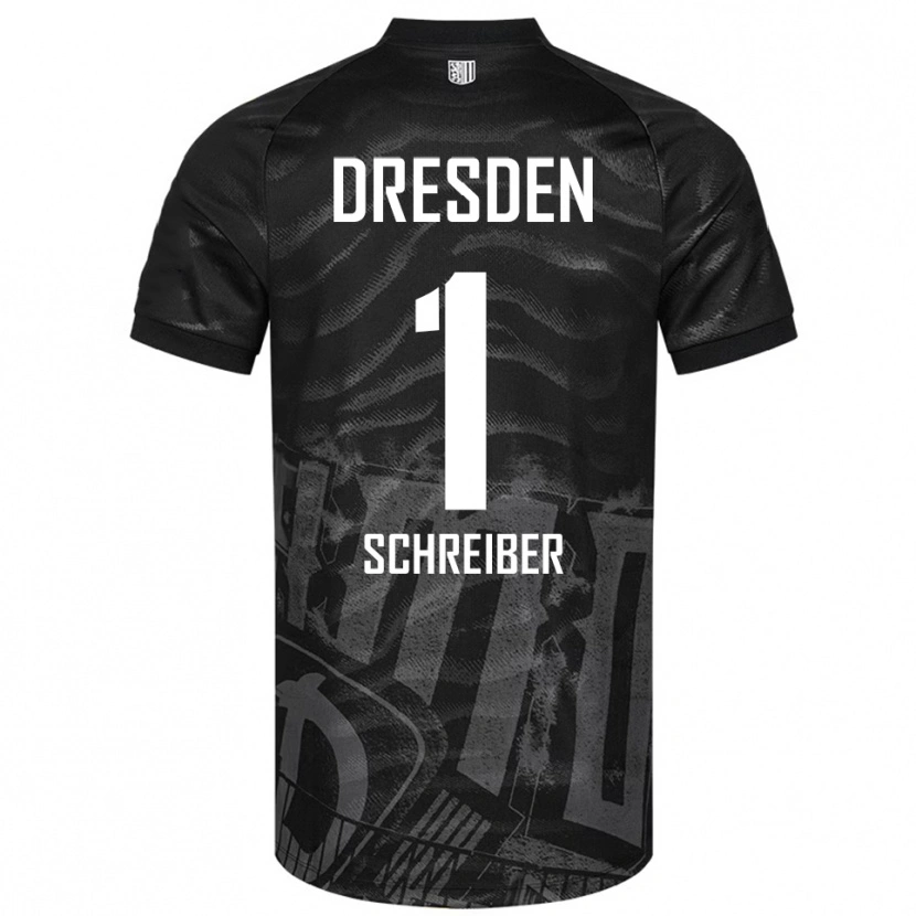 Danxen Kid Tim Schreiber #1 Black Gray Away Jersey 2025/26 T-Shirt
