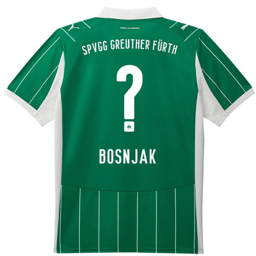 Danxen Kid Petar Bosnjak #0 Green White Away Jersey 2025/26 T-Shirt