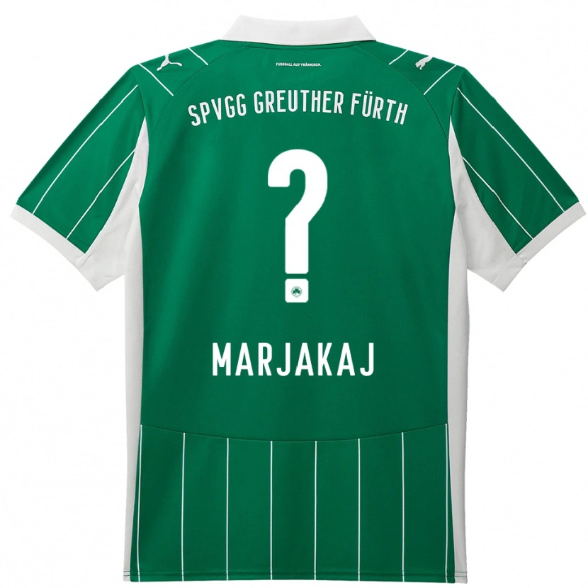 Danxen Kid Sabina Marjakaj #0 Green White Away Jersey 2025/26 T-Shirt