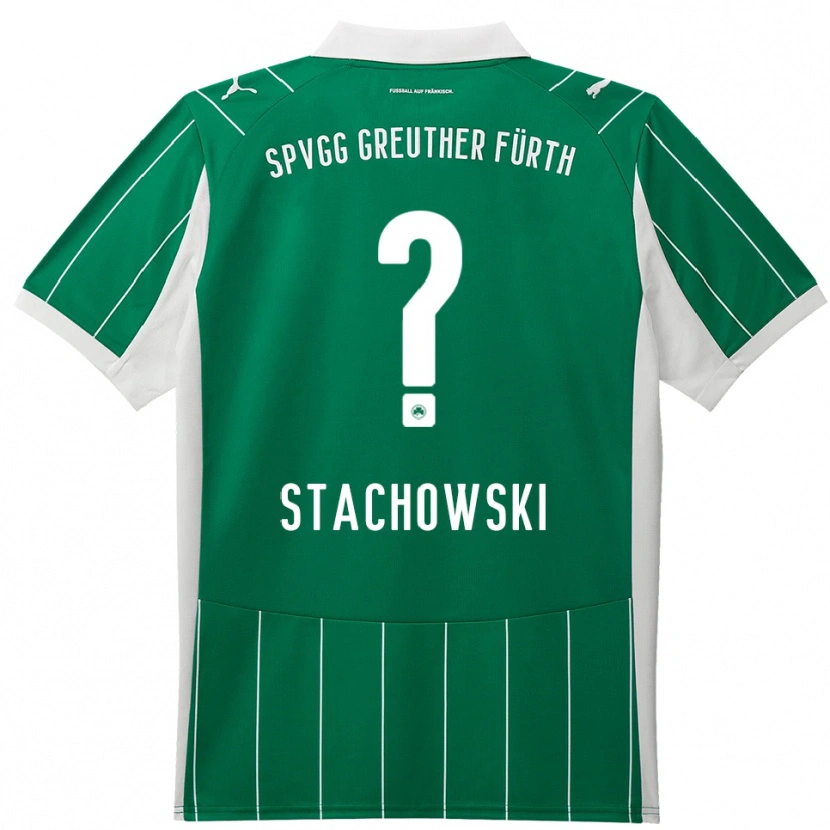 Danxen Kid Lara Stachowski #0 Green White Away Jersey 2025/26 T-Shirt