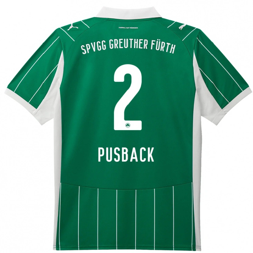 Danxen Kid Tim Pusback #2 Green White Away Jersey 2025/26 T-Shirt
