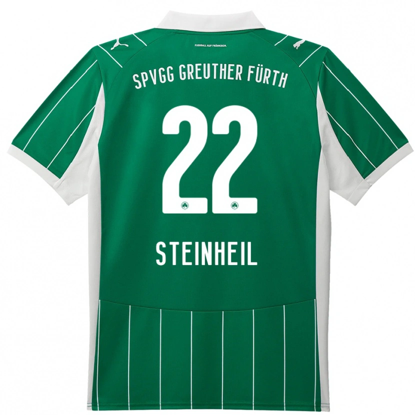 Danxen Kid Melvin Steinheil #22 Green White Away Jersey 2025/26 T-Shirt