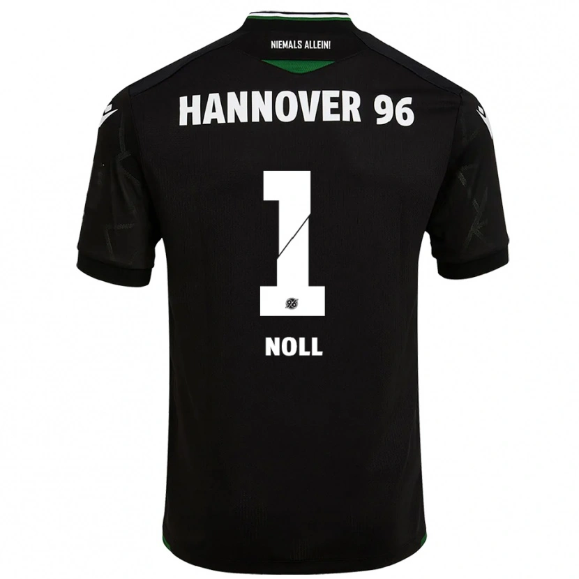 Danxen Kid Nahuel Noll #1 Black Green Away Jersey 2025/26 T-Shirt