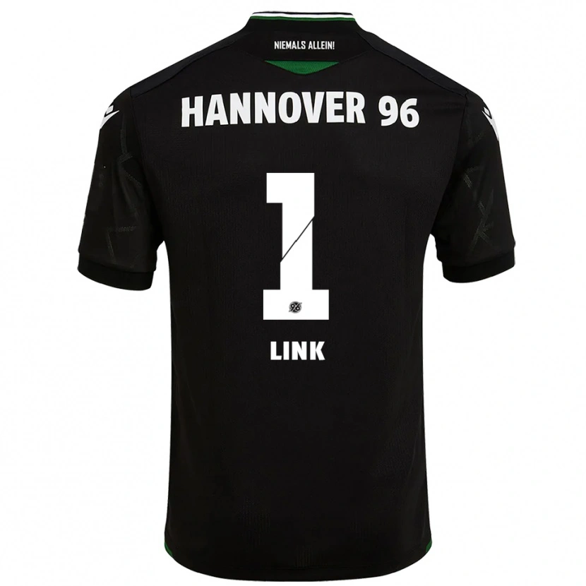 Danxen Kid Jannis Link #1 Black Green Away Jersey 2025/26 T-Shirt