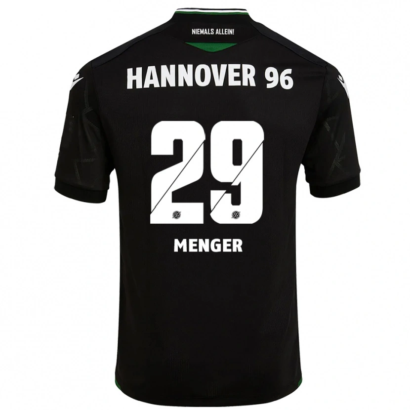Danxen Kid Jana Menger #29 Black Green Away Jersey 2025/26 T-Shirt