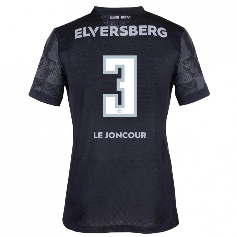 Danxen Kid Florian Le Joncour #3 Black Gray Away Jersey 2025/26 T-Shirt