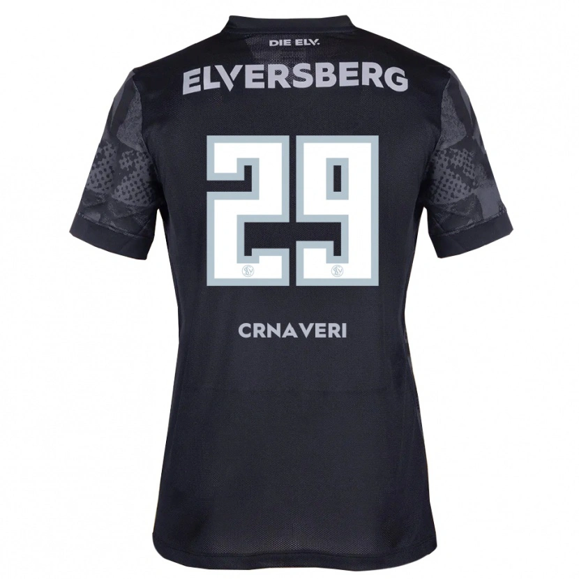 Danxen Kid Laureta Crnaveri #29 Black Gray Away Jersey 2025/26 T-Shirt