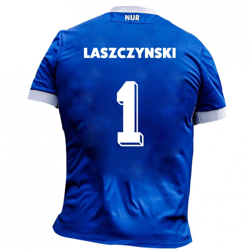 Danxen Kid Adam Laszczynski #1 Blue White Away Jersey 2025/26 T-Shirt
