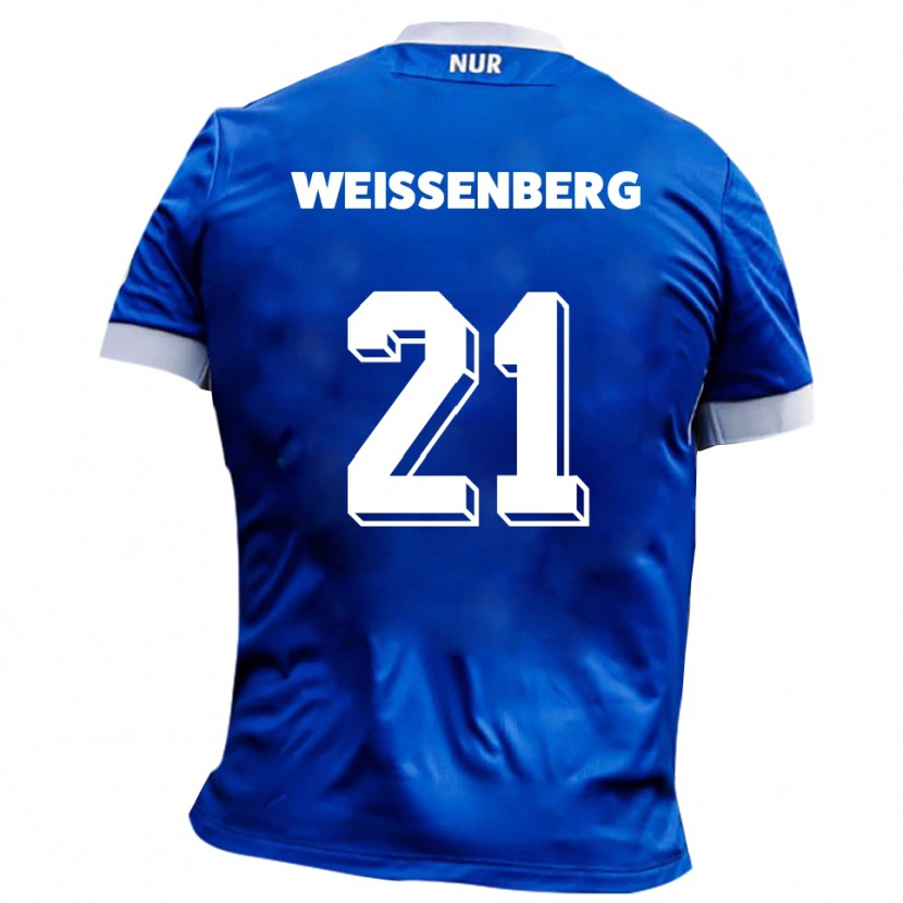 Danxen Kid Shawn Weißenberg #21 Blue White Away Jersey 2025/26 T-Shirt
