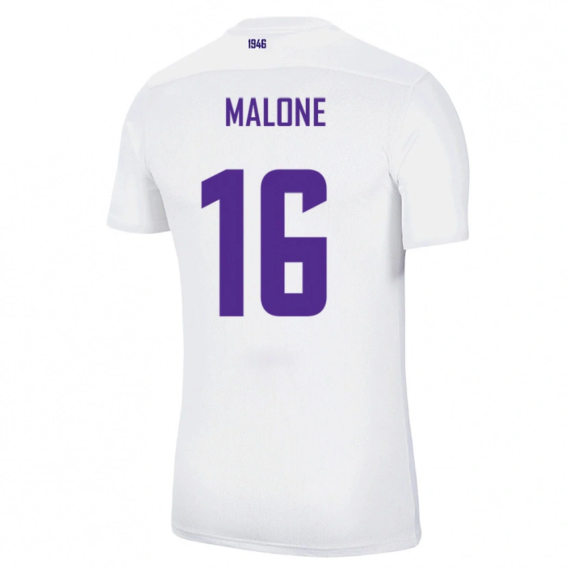 Danxen Kid Ryan Malone #16 White Green Away Jersey 2025/26 T-Shirt