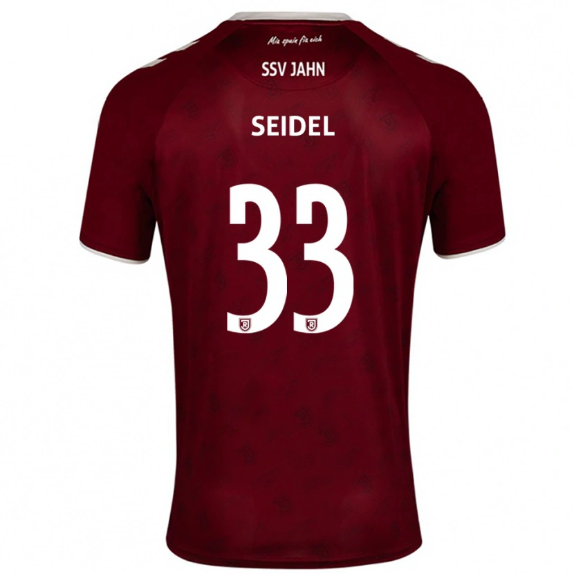 Danxen Kid Nick Seidel #33 Burgundy White Away Jersey 2025/26 T-Shirt