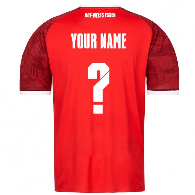Danxen Kid Your Name #0 Red Burgundy White Away Jersey 2025/26 T-Shirt