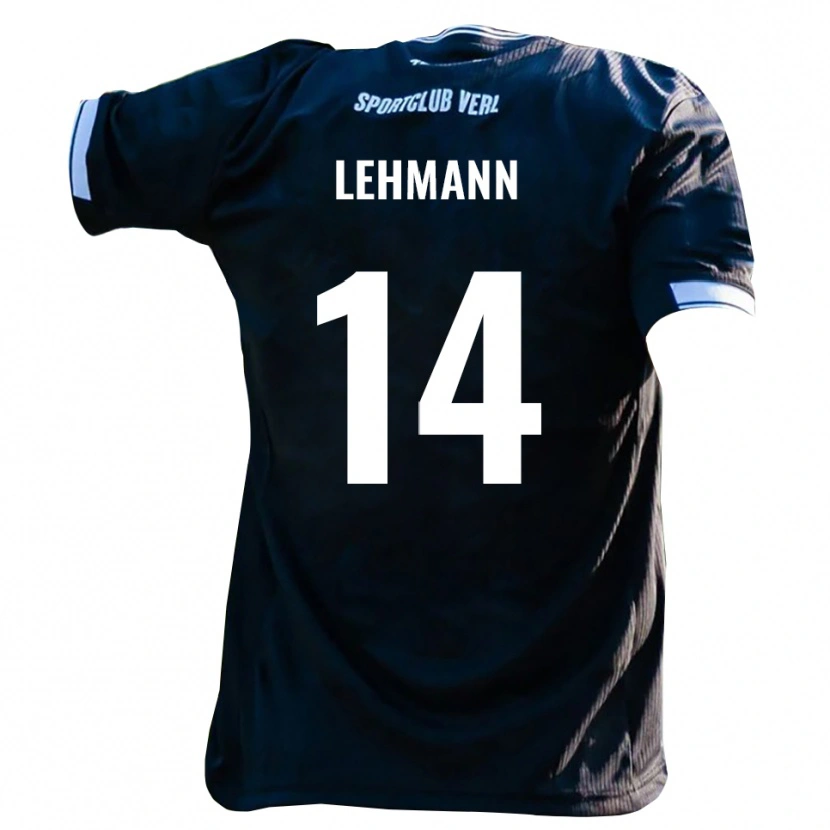 Danxen Kid Paul Lehmann #14 Black White Away Jersey 2025/26 T-Shirt