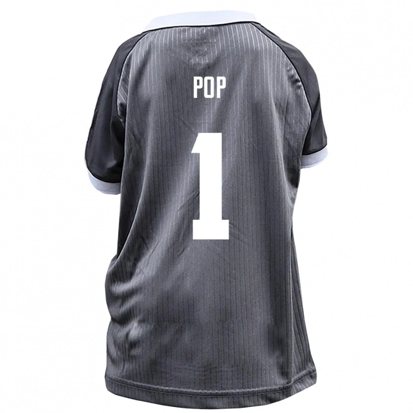 Danxen Kid Nico Pop #1 Gray White Away Jersey 2025/26 T-Shirt