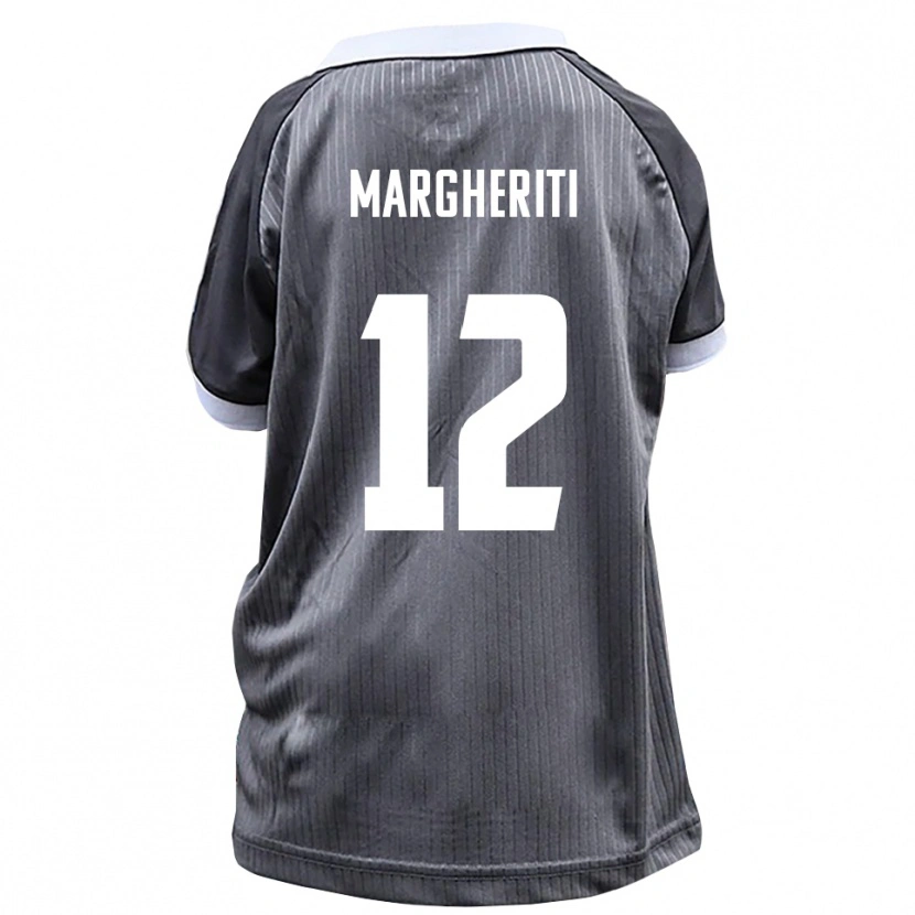 Danxen Kid Danilo Margheriti #12 Gray White Away Jersey 2025/26 T-Shirt