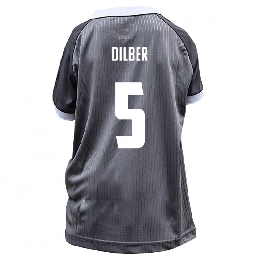 Danxen Kid Mirko Dilber #5 Gray White Away Jersey 2025/26 T-Shirt