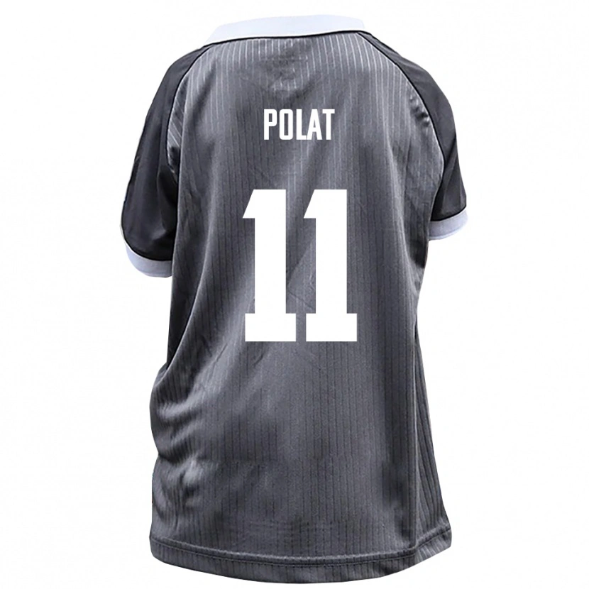Danxen Kid Yalcin Polat #11 Gray White Away Jersey 2025/26 T-Shirt