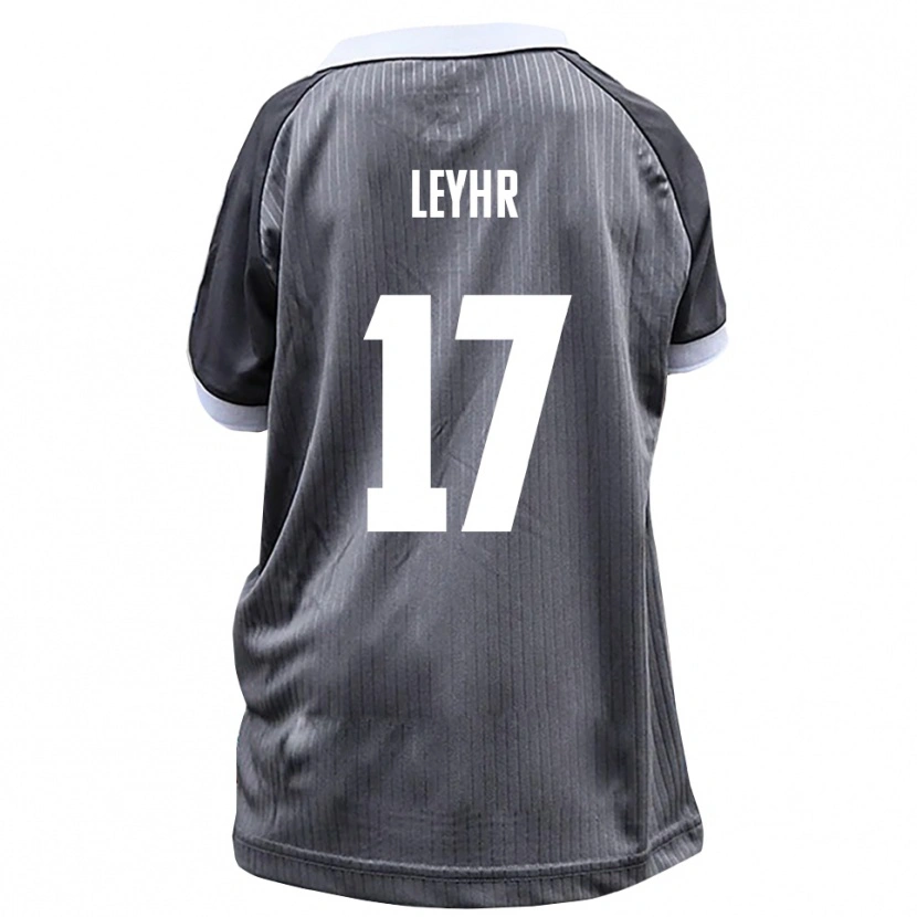 Danxen Kid Tobias Leyhr #17 Gray White Away Jersey 2025/26 T-Shirt