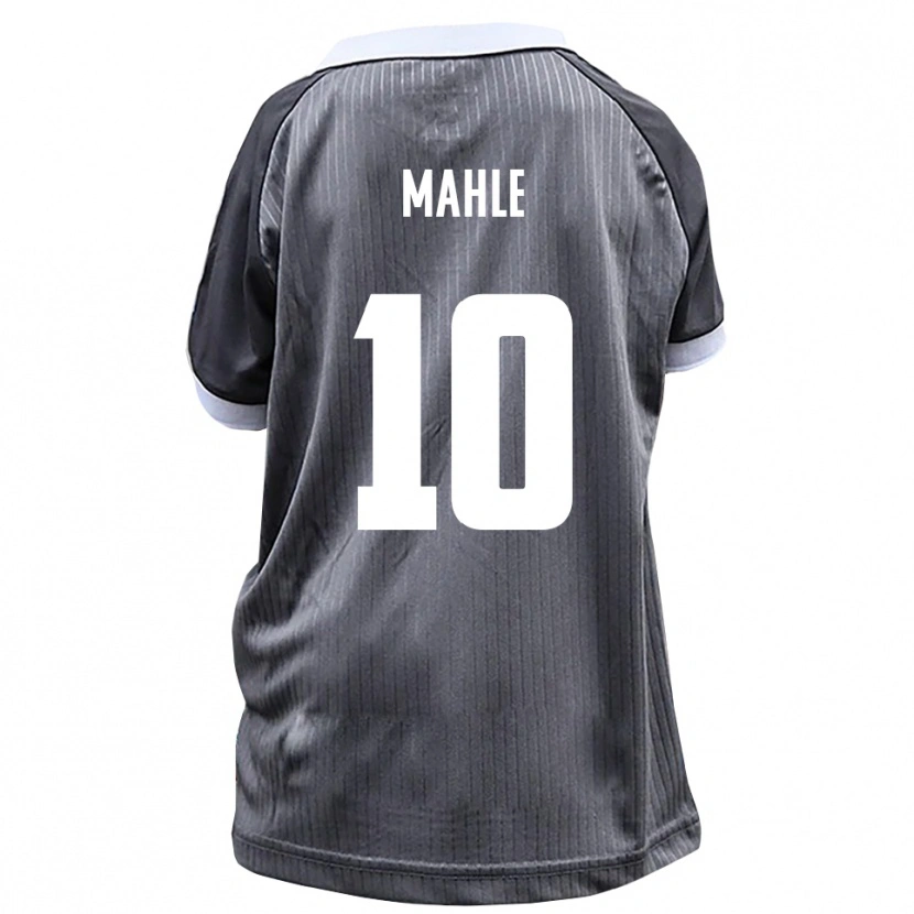 Danxen Kid Linus Mahle #10 Gray White Away Jersey 2025/26 T-Shirt