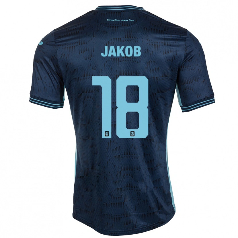 Danxen Kid Kilian Jakob #18 Royal Blue Away Jersey 2025/26 T-Shirt