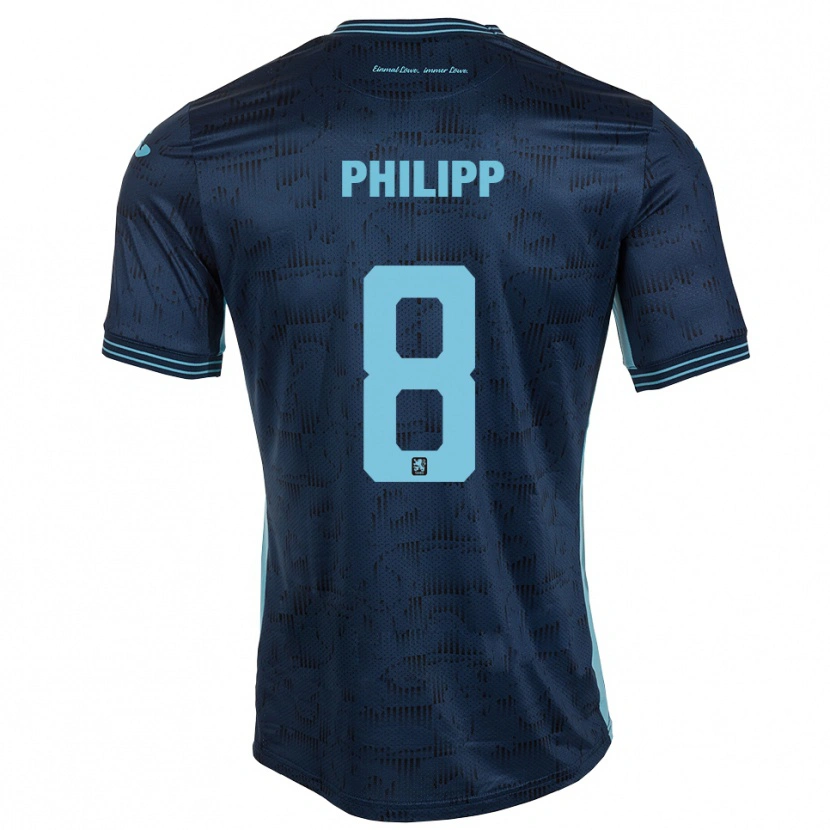 Danxen Kid David Philipp #8 Royal Blue Away Jersey 2025/26 T-Shirt