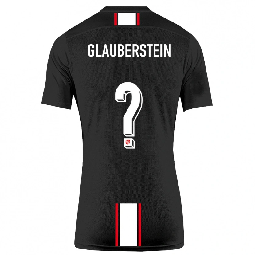 Danxen Kid Jonas Glauberstein #0 Black White Away Jersey 2025/26 T-Shirt
