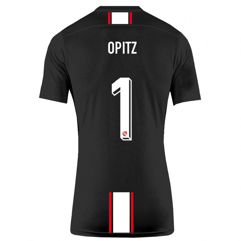 Danxen Kid Tom Opitz #1 Black White Away Jersey 2025/26 T-Shirt