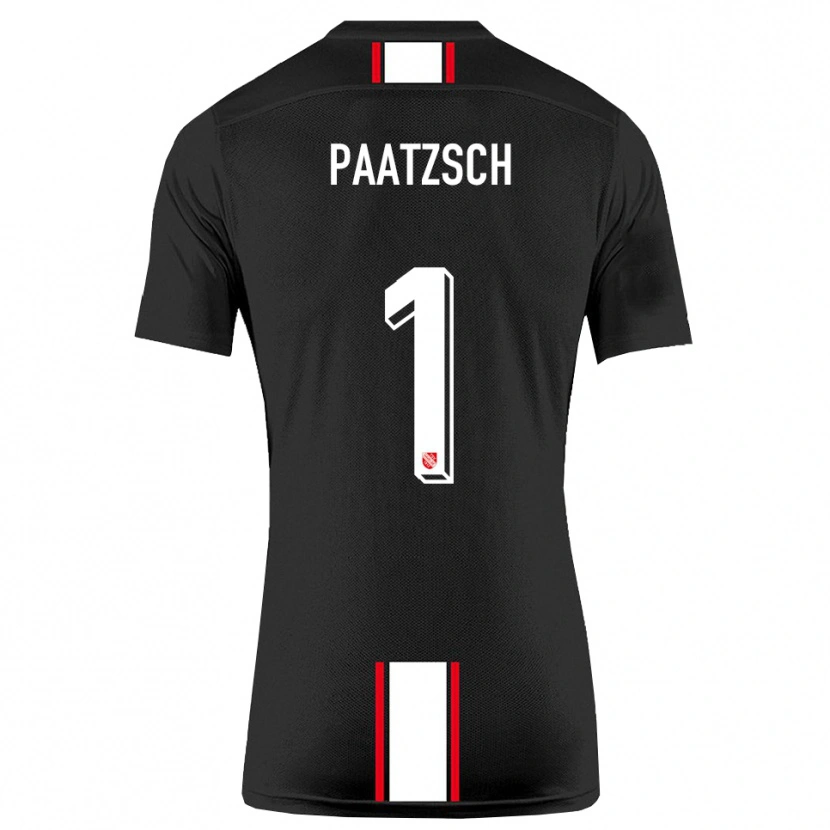 Danxen Kid Pascal Paatzsch #1 Black White Away Jersey 2025/26 T-Shirt