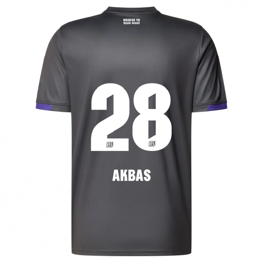 Danxen Kid Can Akbas #28 Gray Purple Away Jersey 2025/26 T-Shirt