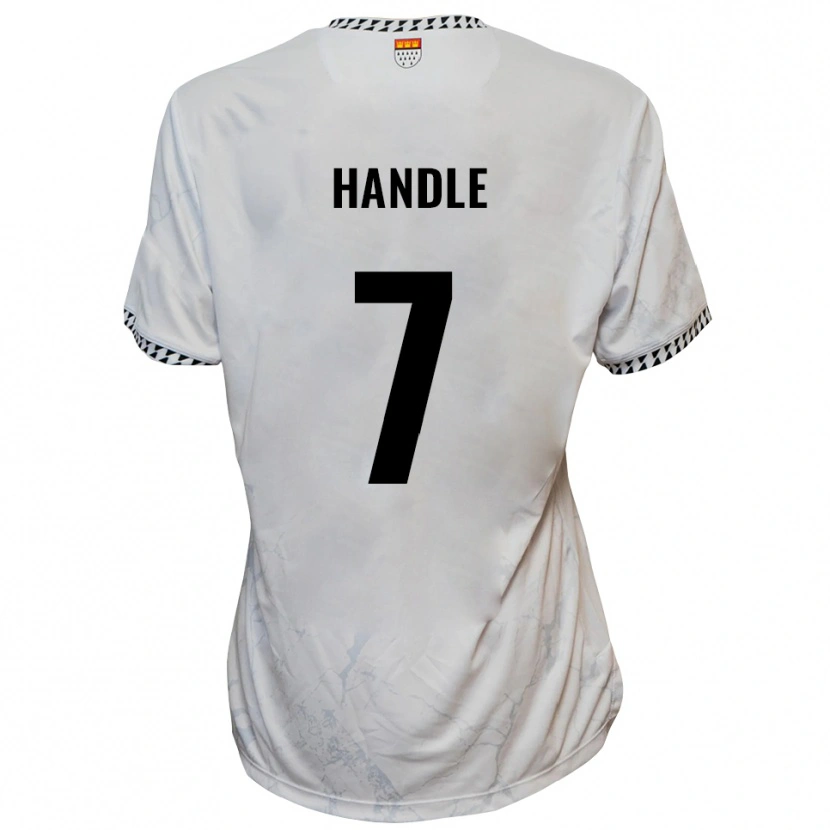 Danxen Kid Simon Handle #7 White Black Away Jersey 2025/26 T-Shirt
