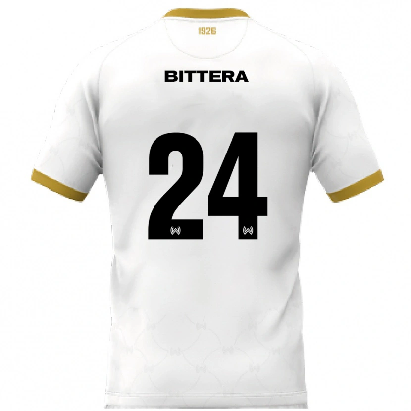 Danxen Kid Buda Bittera #24 White Gold Away Jersey 2025/26 T-Shirt
