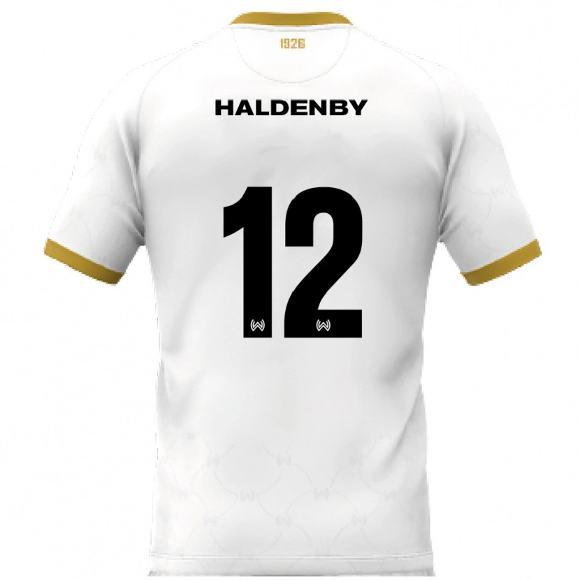 Danxen Kid Ben Haldenby #12 White Gold Away Jersey 2025/26 T-Shirt