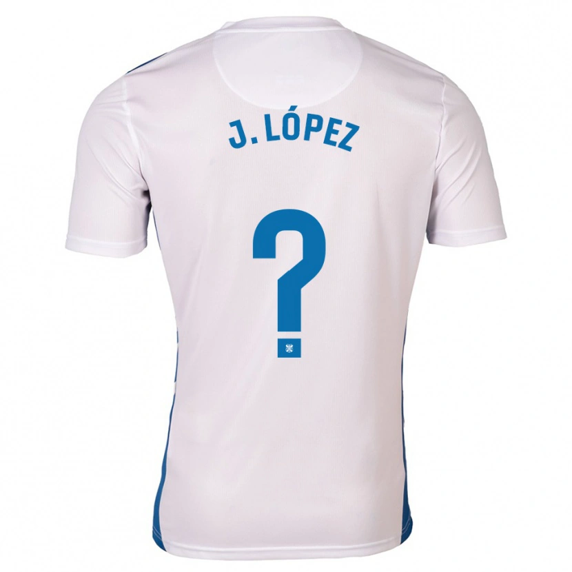 Danxen Men Jennifer López #0 White Blue Home Jersey 2025/26 T-Shirt
