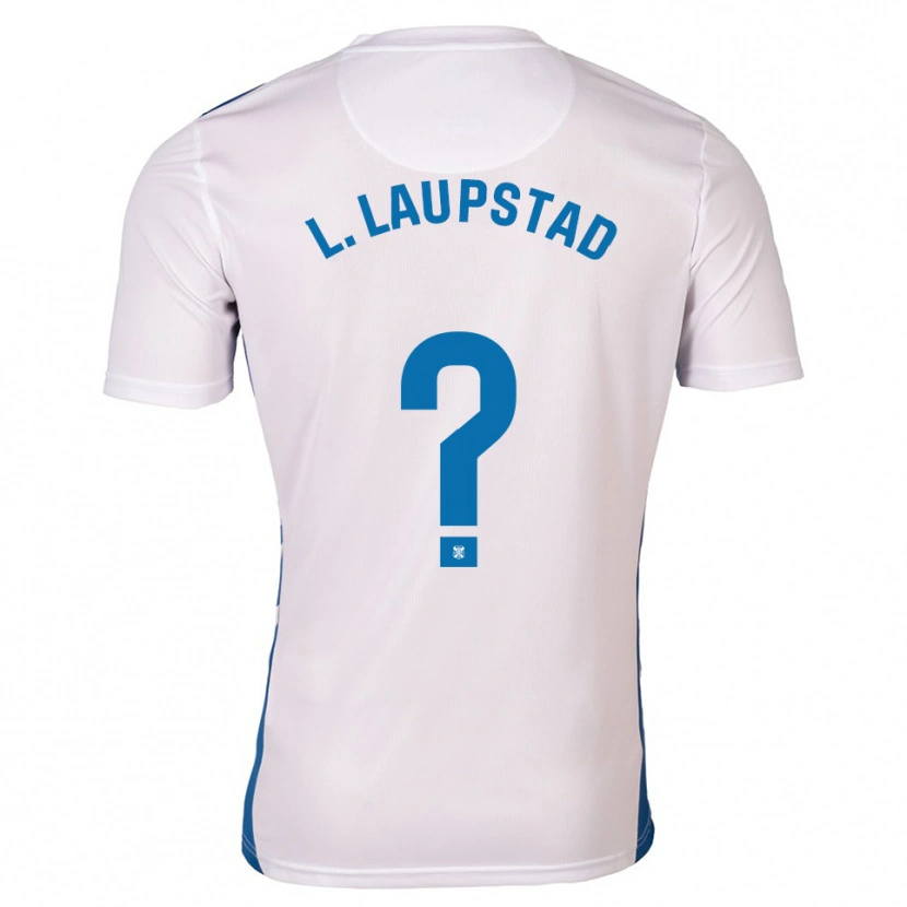 Danxen Men Linnéa Solvoll Laupstad #0 White Blue Home Jersey 2025/26 T-Shirt