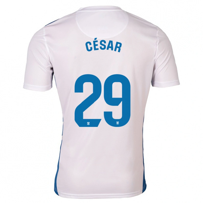 Danxen Men César Álvarez #29 White Blue Home Jersey 2025/26 T-Shirt