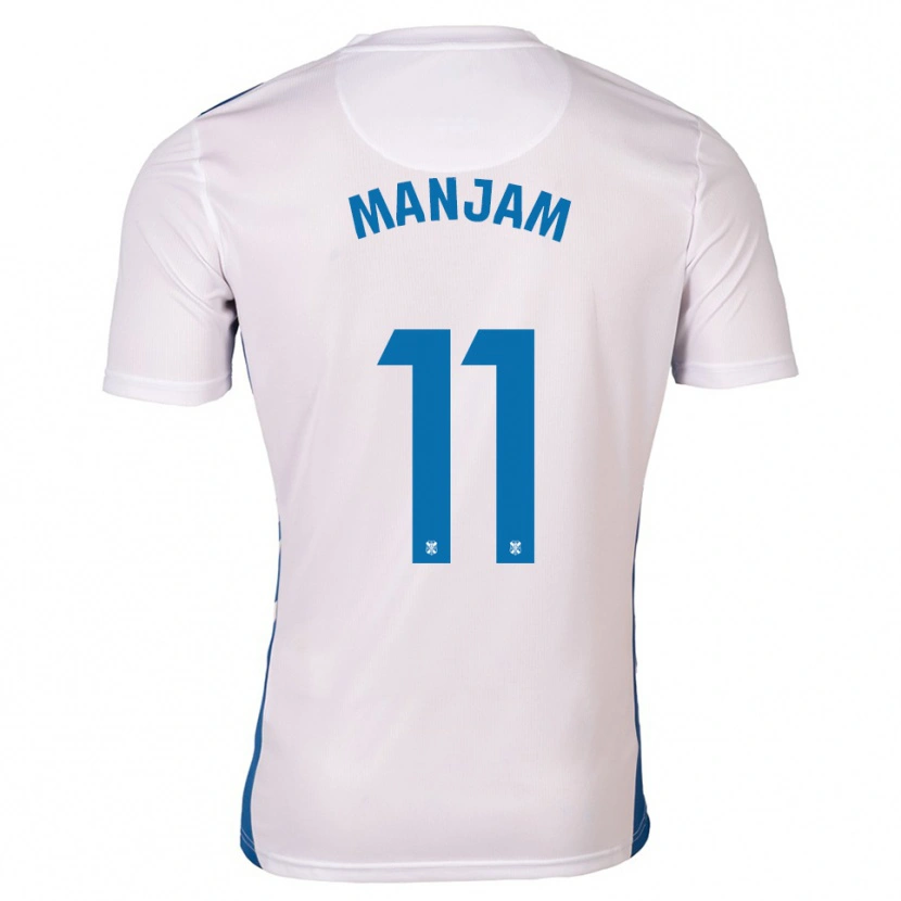 Danxen Men Alassan Manjam #11 White Blue Home Jersey 2025/26 T-Shirt