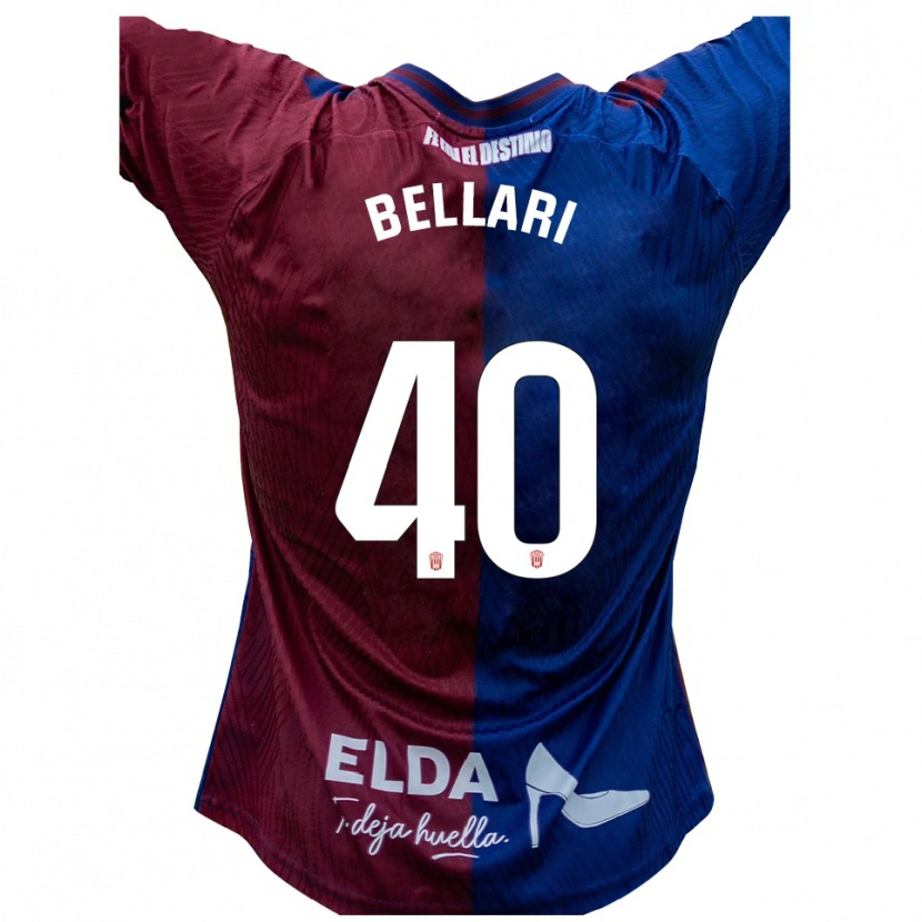 Danxen Men Hamza Bellari #40 Blue Red Home Jersey 2025/26 T-Shirt