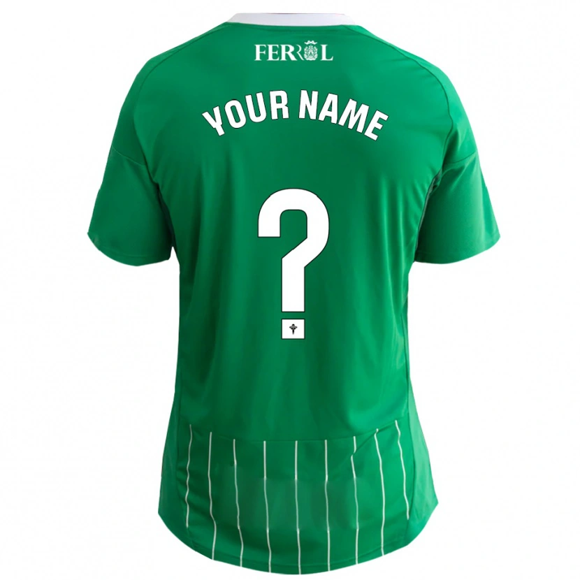 Danxen Men Your Name #0 Green White Home Jersey 2025/26 T-Shirt